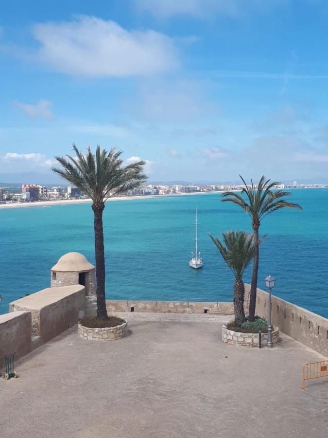 Charmant Appartement Avec Vue Sur Le Chateau De Peñíscola Buitenkant foto