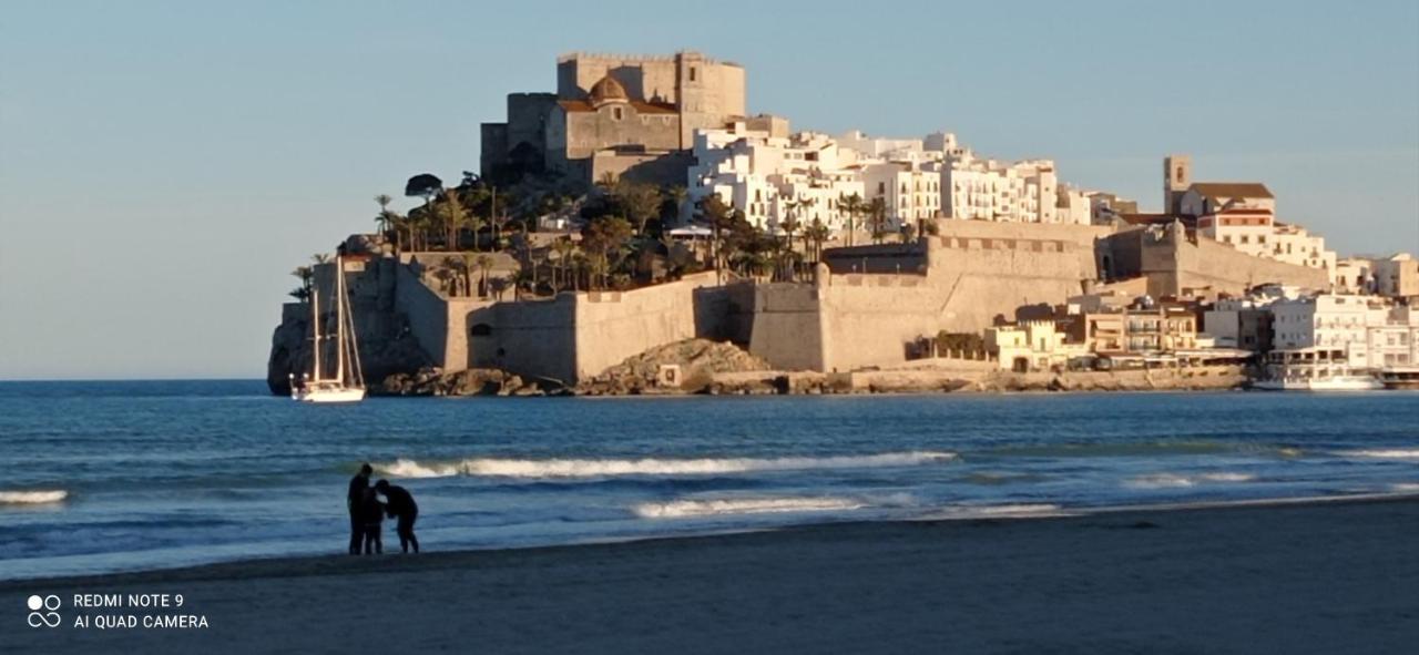 Charmant Appartement Avec Vue Sur Le Chateau De Peñíscola Buitenkant foto
