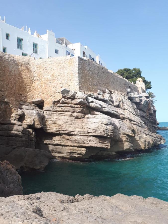 Charmant Appartement Avec Vue Sur Le Chateau De Peñíscola Buitenkant foto