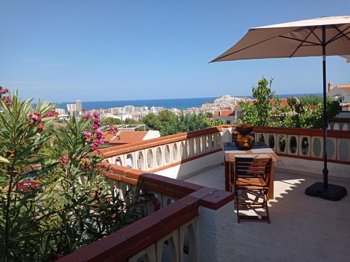Charmant Appartement Avec Vue Sur Le Chateau De Peñíscola Buitenkant foto