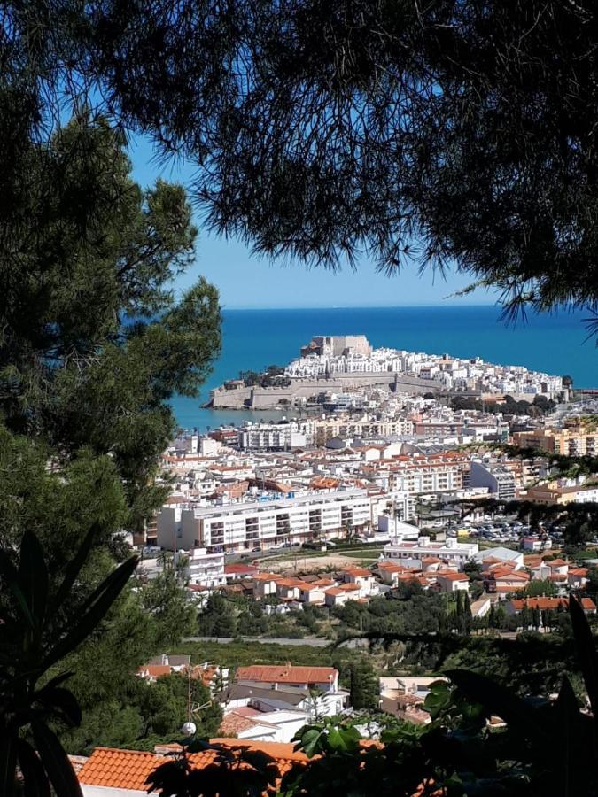 Charmant Appartement Avec Vue Sur Le Chateau De Peñíscola Buitenkant foto
