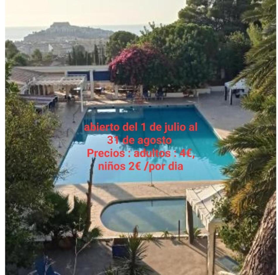 Charmant Appartement Avec Vue Sur Le Chateau De Peñíscola Buitenkant foto
